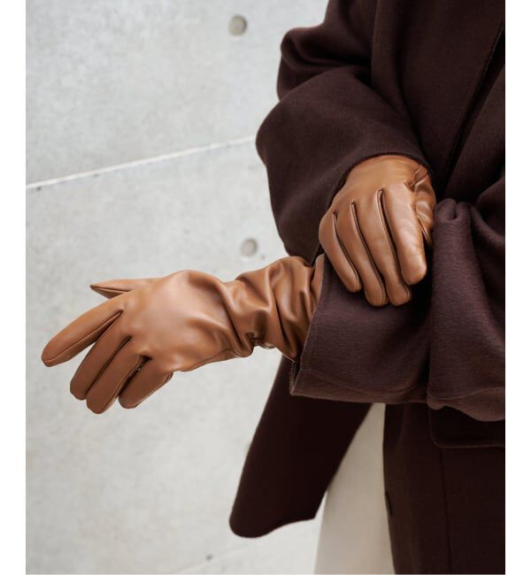 OUTDOOR PRODUCTS Usual Things「レザーロンググローブ」|手袋|