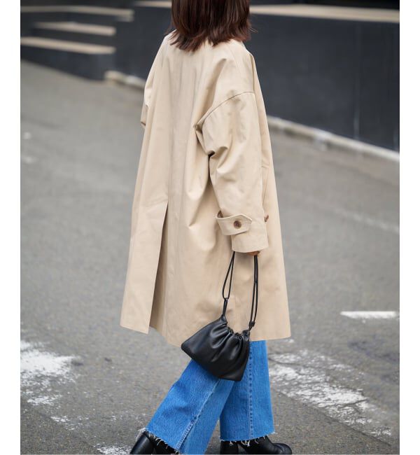 OUTDOOR PRODUCTS Usual Things「ライナーチェックステンカラーコート」|ステンカラーコート|