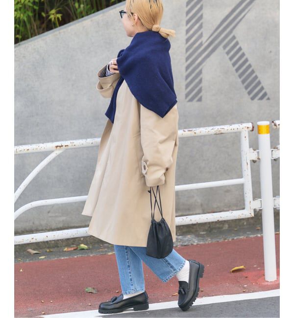 OUTDOOR PRODUCTS Usual Things「ライナーチェックステンカラーコート」|ステンカラーコート|