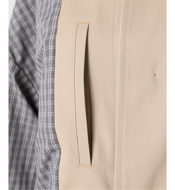 OUTDOOR PRODUCTS Usual Things「ライナーチェックステンカラーコート」|ステンカラーコート|