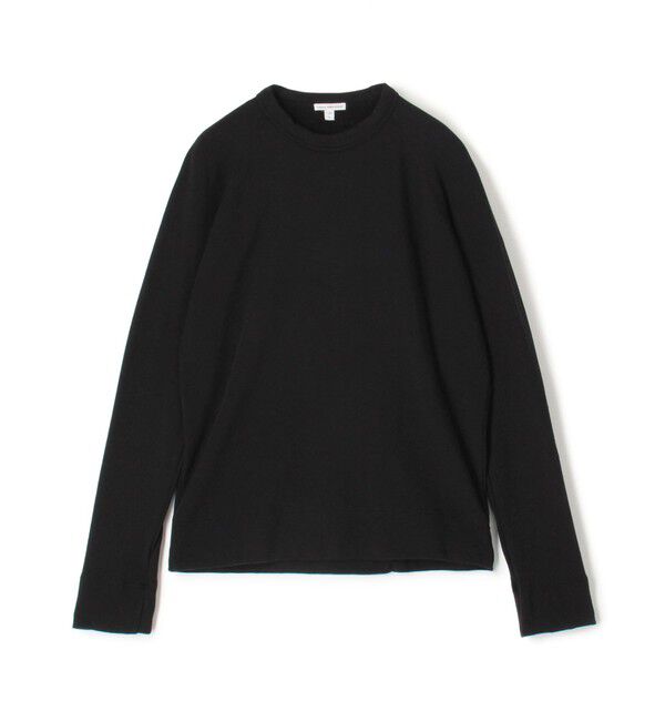 JAMES PERSE「バックパイル スエットプルオーバー MXA3278」|Tシャツ・カットソー|ブラック