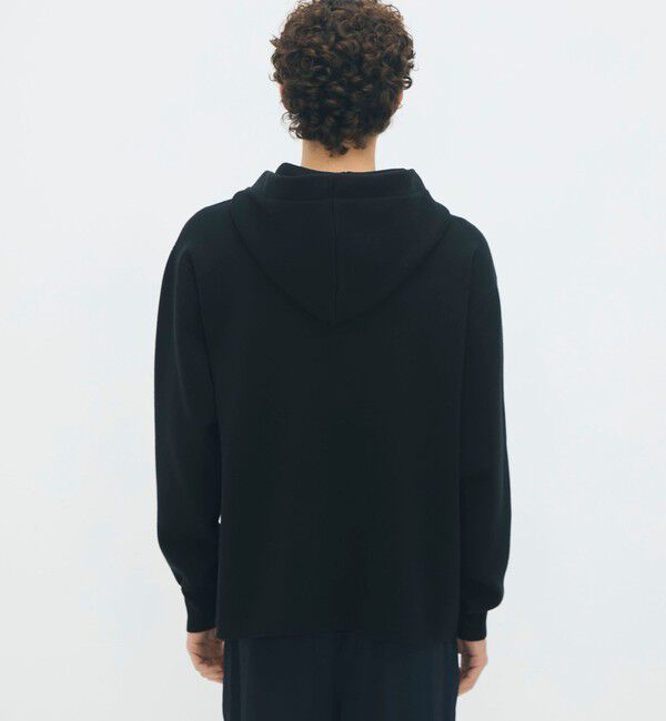 CABaN「CABaN コットンカシミヤ ジップパーカ」|ニット・セーター|