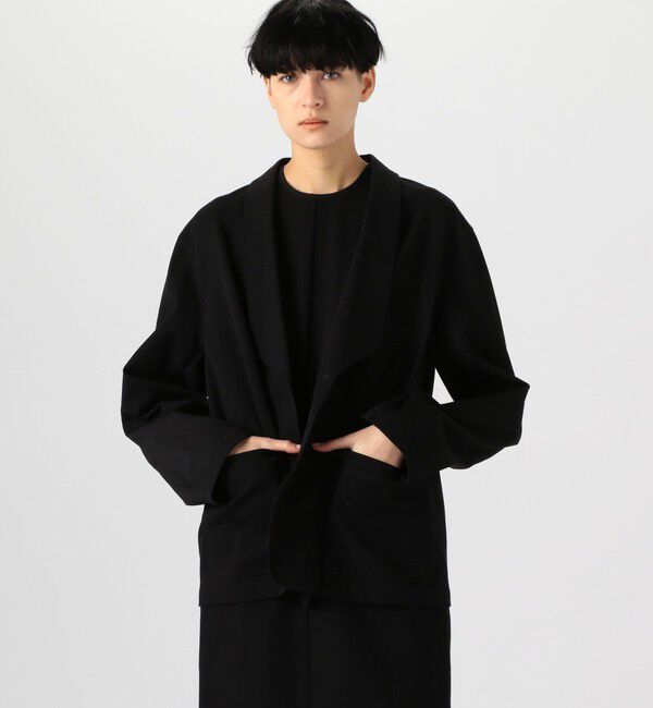 BACCA「コットンピケ ワークジャケット」|テーラードジャケット|