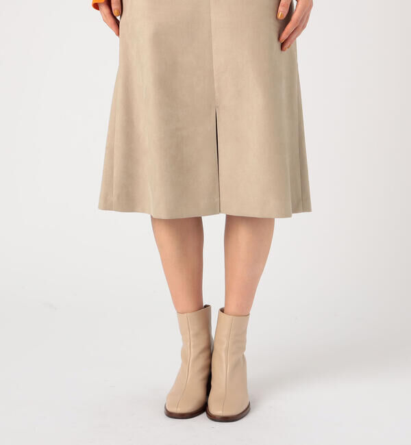 Ballsey「フェイクスエード マーメイドミディスカート」|フレア|