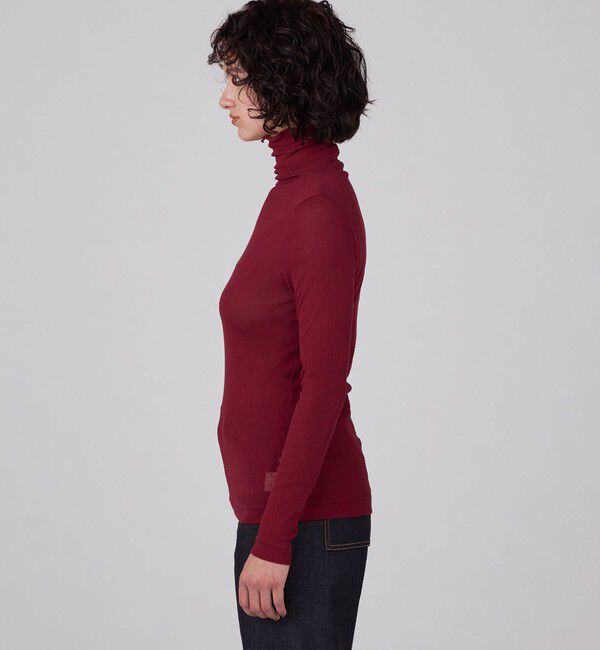 MACPHEE「シアージャージー タートルネックプルオーバー」|Tシャツ・カットソー|