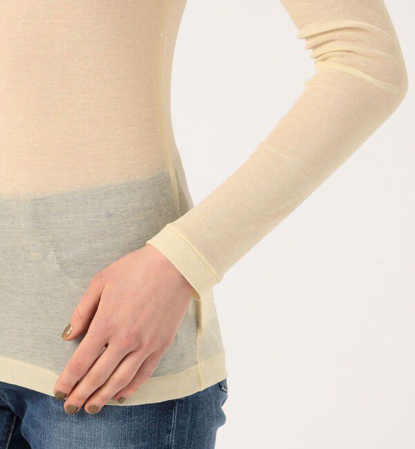 MACPHEE「シアージャージー タートルネックプルオーバー」|Tシャツ・カットソー|