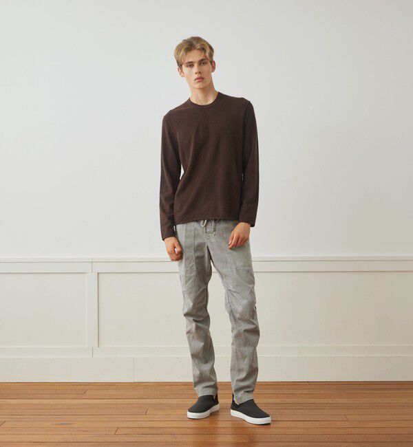 JAMES PERSE「GRATEFUL DEAD リサイクルドカシミヤ バックプリントプルオーバー MRBC3426GM」|ニット・セーター|