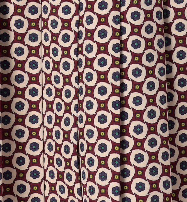 TOMORROWLAND collection「コモンフラワープリント プリーツミディスカート」|スカート|