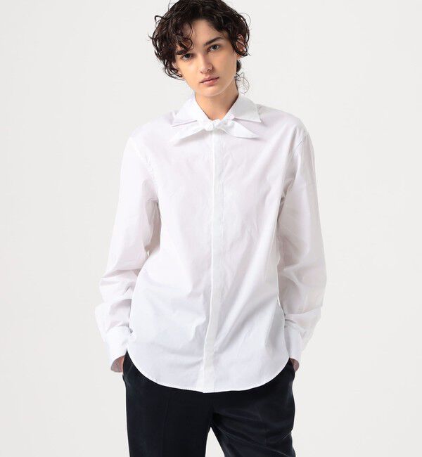 TOMORROWLAND BUYING WEAR「BOURRIENNE PALETTE フロントタイシャツ」|シャツ・ブラウス|