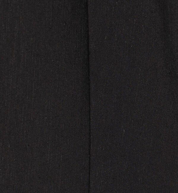 Ballsey「リネンレーヨンストレッチ ノーカラージャケット」|ノーカラージャケット|