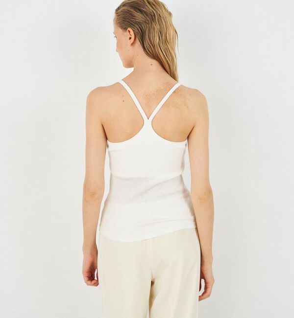 DES PRES「シルクコットンリブ キャミソール」|Tシャツ・カットソー|