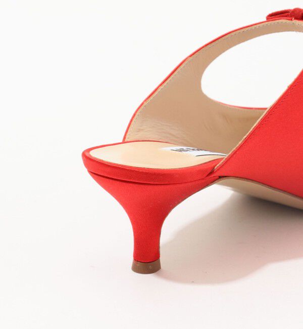 TOMORROWLAND GOODS「NEBULONI E. ポインテッドリボンミュール」|パンプス|