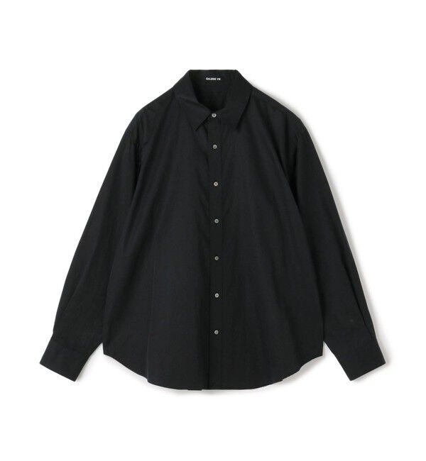 GALERIE VIE「コットンツイル ロングスリーブシャツ」|シャツ・ブラウス|69 ネイビー