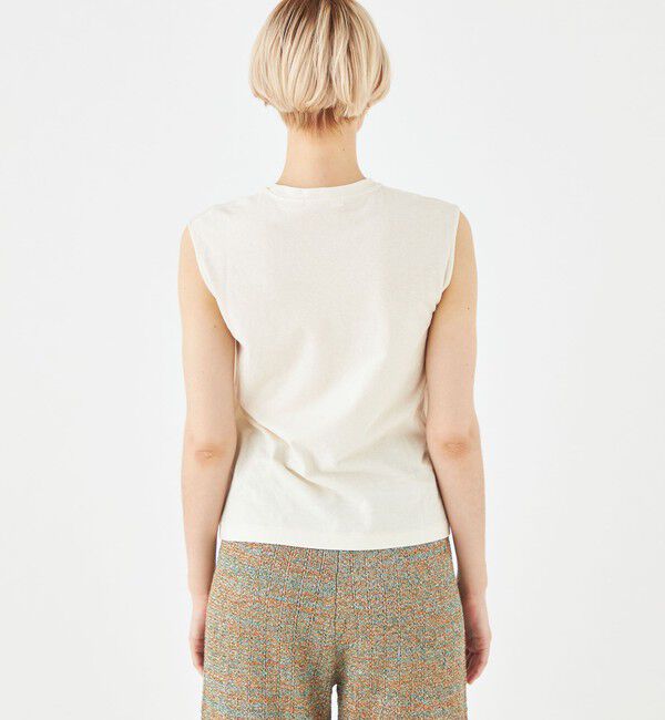 MACPHEE「コットンヘンプ ノースリーブプルオーバー」|Tシャツ・カットソー|