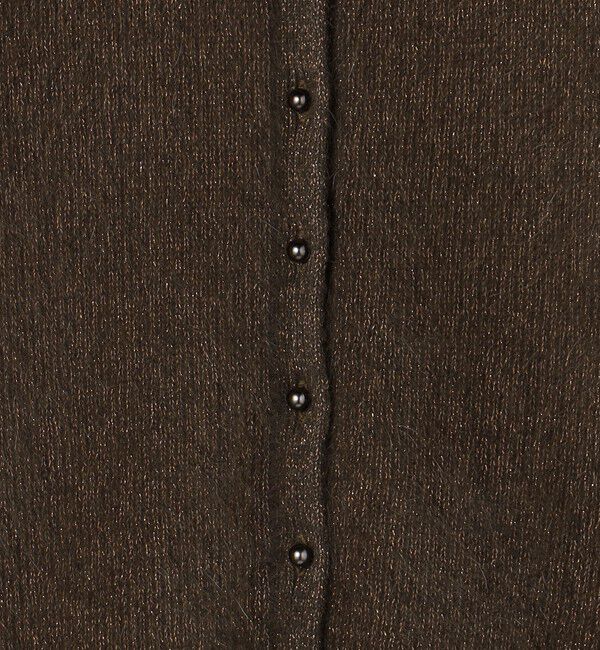 DES PRES「フォックスカシミヤ クルーネックカーディガン」|カーディガン|