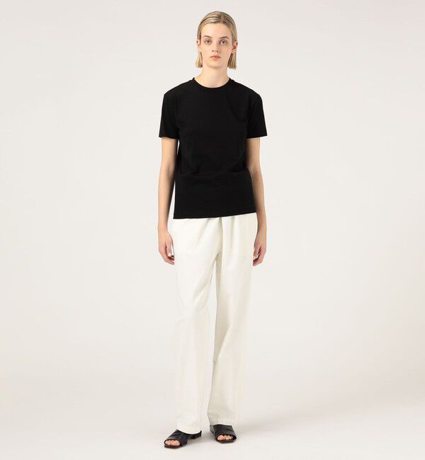 Edition「ピマコットン ハーフスリーブトップス」|Tシャツ・カットソー|