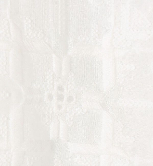 MACPHEE「ビンテージエンブロイダリー レギュラーカラーシャツ」|シャツ・ブラウス|