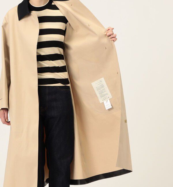 TOMORROWLAND BUYING WEAR「MACKINTOSH BELTED BOWLAND コート」|ステンカラーコート|