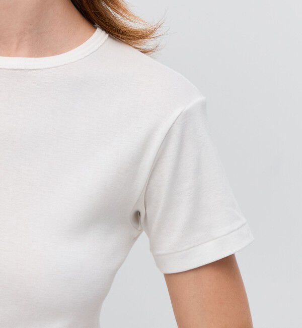 BACCA「シーアイランドコットン ベーシックハーフカットソー」|Tシャツ・カットソー|