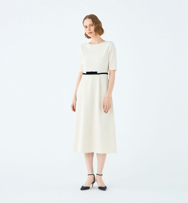 Ballsey「ミラノリブ ハイウエストワンピース」|ワンピース|