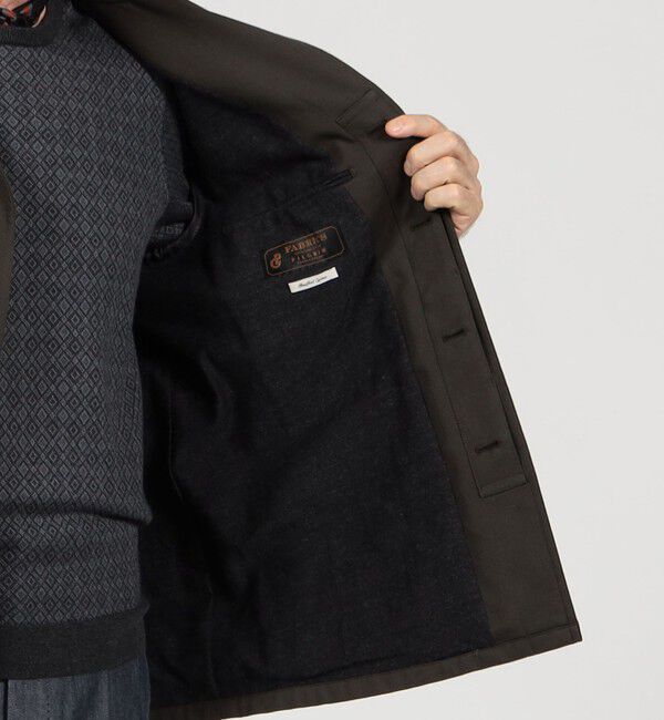 TOMORROWLAND MENS「コットンウール ファティーグジャケット BRADFORD SYSTEM」|ブルゾン・スタジャン|