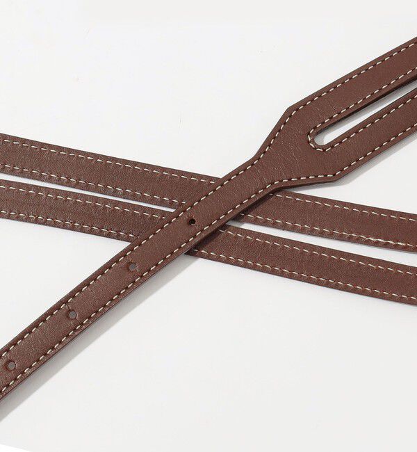 TOMORROWLAND GOODS「A VACATION RIBBON シルバーバックル ベルト」|ベルト|