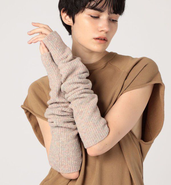 Edition「ウールブークレー アームウォーマー」|手袋|