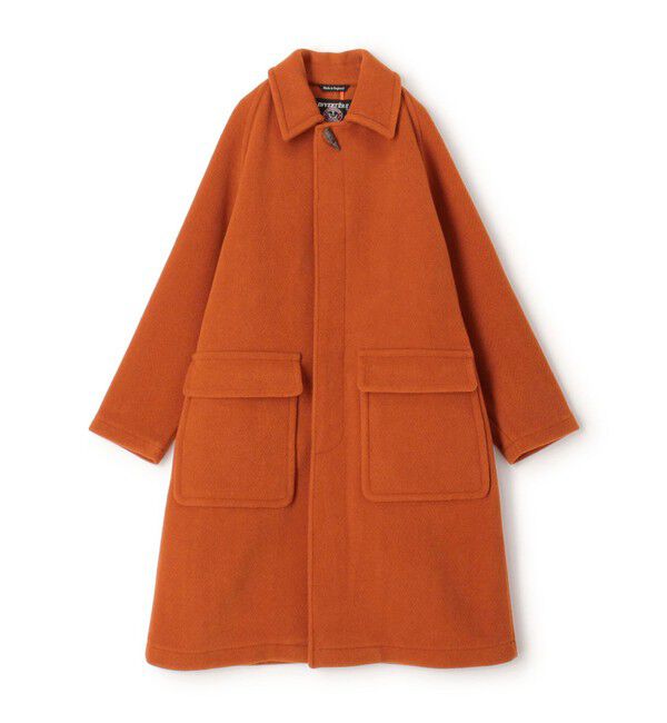 TOMORROWLAND MENS「【別注】INVERTERE ウール ステンカラーコート」|ステンカラーコート|27 オレンジ