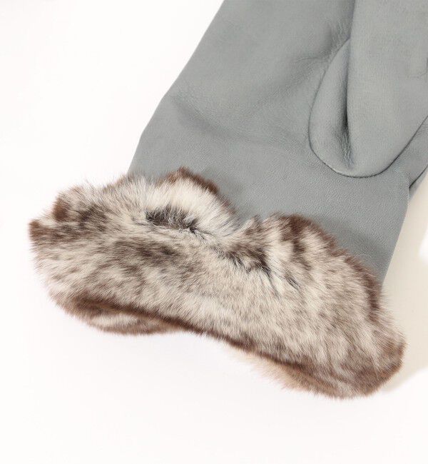 TOMORROWLAND GOODS「Gala Gloves レッキスファー ベルテッド グローブ」|手袋|