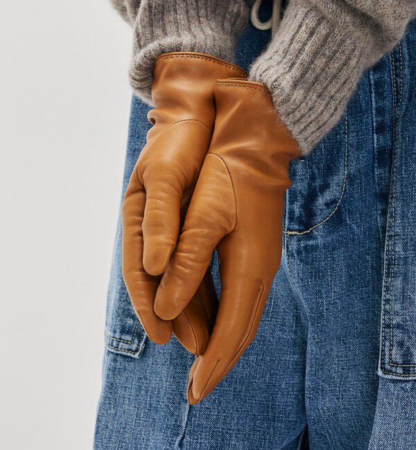 TOMORROWLAND GOODS「CARIDEI スリット グローブ」|手袋|