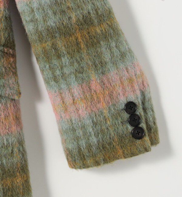 CABaN「シャギーチェック テーラードジャケット」|テーラードジャケット|