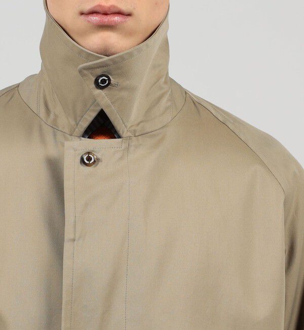 TOMORROWLAND MENS「【WEB先行予約・別注】INVERTERE コットンシルクギャバジン ステンカラーコート」|ステンカラーコート|