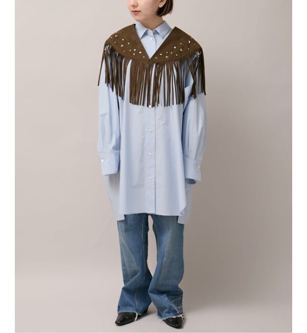  「60タイプライター Big シャツワンピース」|シャツ・ブラウス|