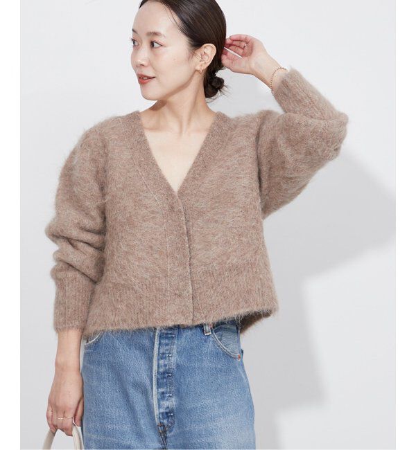 Plage「《WEB・代官山店限定》tokki カーディガン」|カーディガン|ベージュ