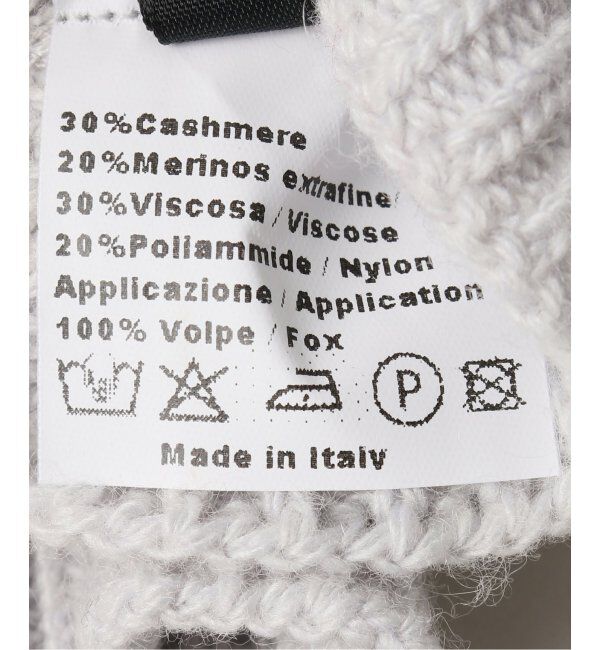 IENA LA BOUCLE「ALPO/アルポ FOX FUR グローブ 838/MCFOX」|手袋|