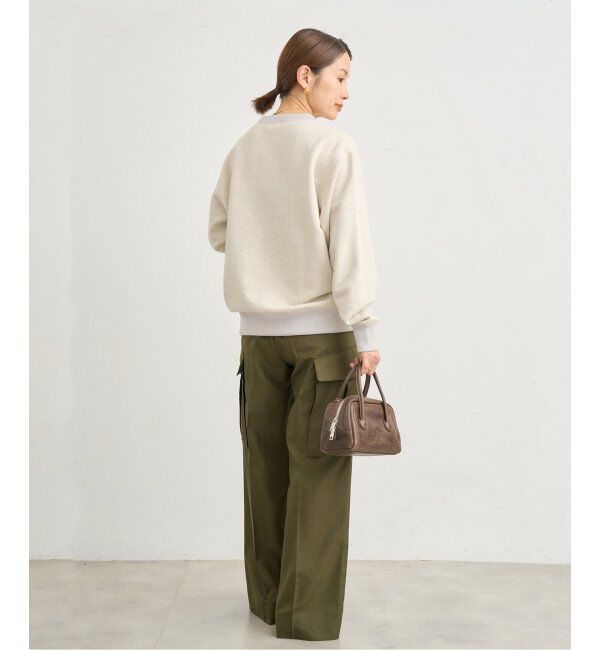 IENA「LOOPWHEELER for LOWERCASE 別注 ライトツリウラケ ルーズフィットスウェット」|スウェット・ジャージ|