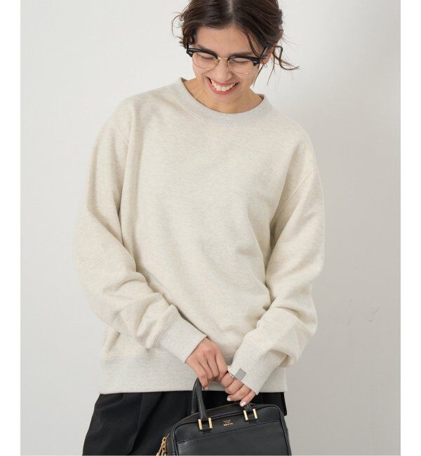 IENA「LOOPWHEELER for LOWERCASE 別注 ライトツリウラケ ルーズフィットスウェット」|スウェット・ジャージ|