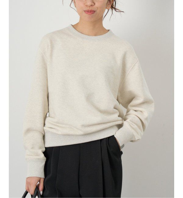 IENA「LOOPWHEELER for LOWERCASE 別注 ライトツリウラケ ルーズフィットスウェット」|スウェット・ジャージ|