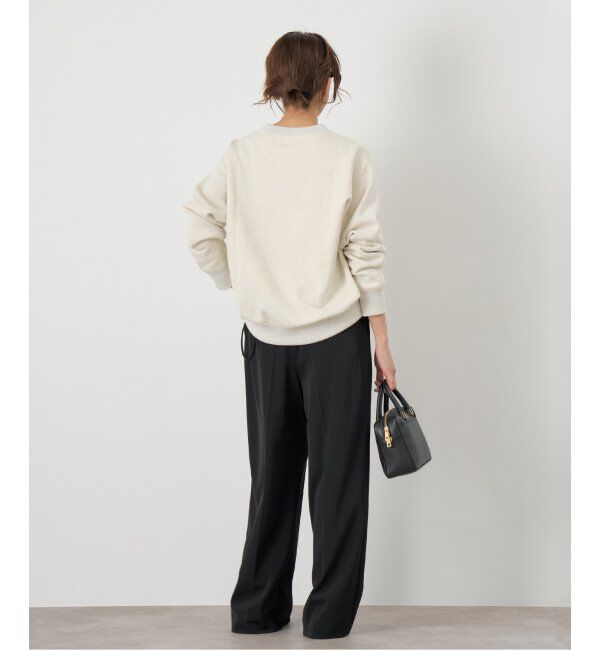 IENA「LOOPWHEELER for LOWERCASE 別注 ライトツリウラケ ルーズフィットスウェット」|スウェット・ジャージ|