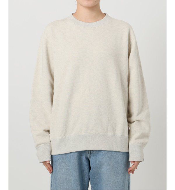 IENA「LOOPWHEELER for LOWERCASE 別注 ライトツリウラケ ルーズフィットスウェット」|スウェット・ジャージ|