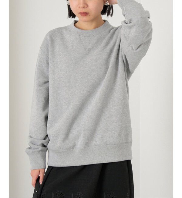 IENA「LOOPWHEELER for LOWERCASE 別注 ライトツリウラケ ルーズフィットスウェット」|スウェット・ジャージ|