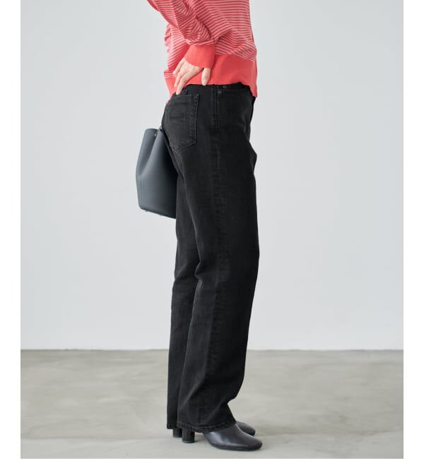 IENA「YANUK/ヤヌーク 別注 LOUISE ストレートデニム」|デニム|