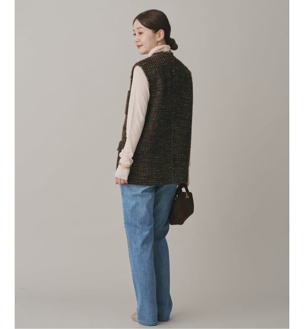 IENA「YANUK/ヤヌーク 別注 LOUISE ストレートデニム」|デニム|