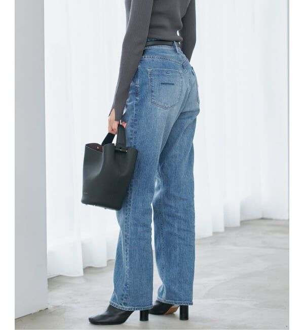 IENA「YANUK/ヤヌーク 別注 LOUISE ストレートデニム」|デニム|