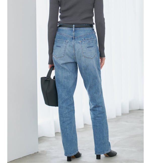 IENA「YANUK/ヤヌーク 別注 LOUISE ストレートデニム」|デニム|