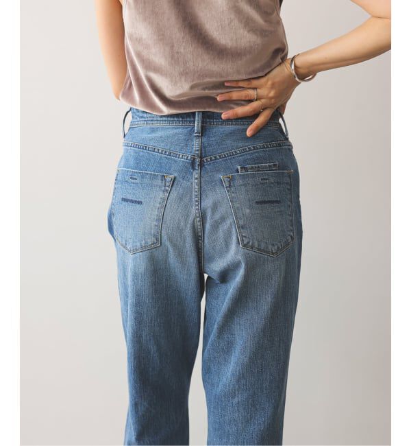 IENA「YANUK/ヤヌーク 別注 LOUISE ストレートデニム」|デニム|