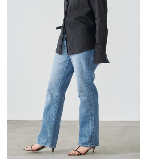 IENA「YANUK/ヤヌーク 別注 LOUISE ストレートデニム」|デニム|