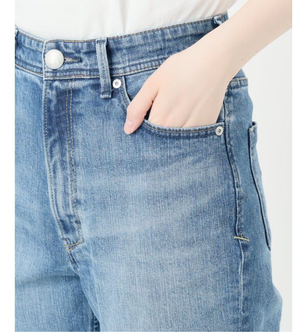 IENA「YANUK/ヤヌーク 別注 LOUISE ストレートデニム」|デニム|