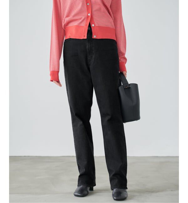 IENA「YANUK/ヤヌーク 別注 LOUISE ストレートデニム」|デニム|