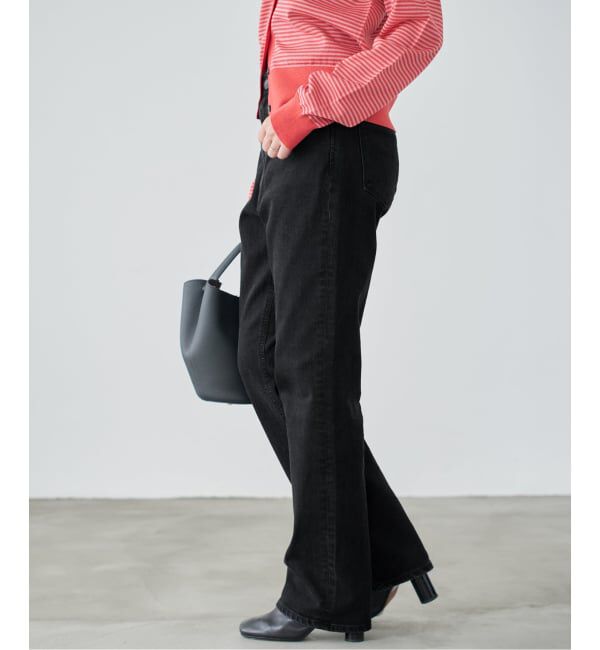 IENA「YANUK/ヤヌーク 別注 LOUISE ストレートデニム」|デニム|